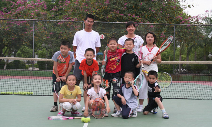 感受属于孩子的“网球少年”夏令营