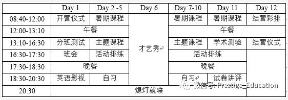 2018年精英博蒂“仁爱少年”耀华品格教育夏令营招生方案5