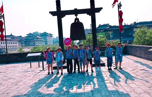 宁波英孚少儿英语夏令营西安访古习礼文化酷旅开始啦！3