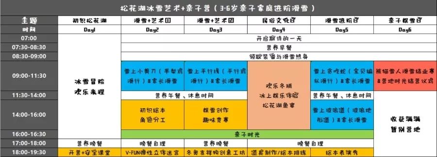 2019年寒假中小学生滑雪冬令营活动方案6
